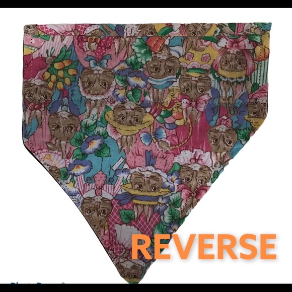 DOG BANDANA EASTER MONOGRAMMED S EMBROIDERED - Picture 3 of 7